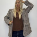 blazer con bottoni foderato tyle